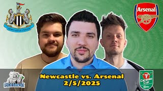 Newcastle vs. Arsenal Carabao Cup Free Picks 2/5/2024 PickDawgz On the Pitch | EPL Football Picks