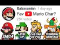 Funny YouTube Mario Characters Poll Compilation - Gabasonian