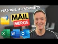 Mail Merge: Custom Attachments, Subjects, BCC/CC (Word, Excel, Outlook)