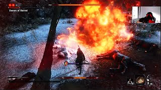 This guy knows how to counter stealth... (Sekiro)