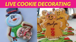 Replay Friday #CookieLunchBreak - Live Cookie Decorating