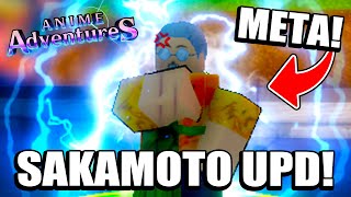 PLAYING THE NEW SAKAMOTO UPDATE! Portals + Raid Update! In Anime Adventures!