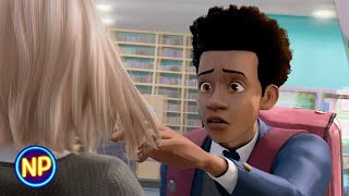 Miles Discovers His Powers | Spider-Man Into The Spider-verse (2018) | Now Playi