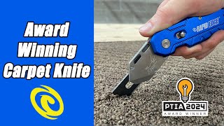 Rapid Edge Pivoting Carpet Knife - Rapid Tools