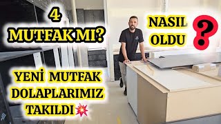 4 MUTFAK MI? Mutfak Dolapları mı, Dekorasyon mu? Yeni Evi İçin En İyi Seçenek!