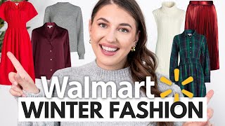 *NEW* Walmart Winter Fashion Try On Haul ❄️