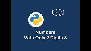 numbers with only 2 digit 3 in python 😀