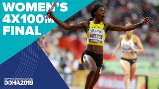 Women's 4x100m Relay Final | World Athletics Championships Doha 2019