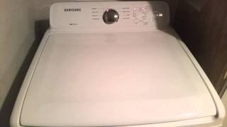 Samsung Top Load Washer Issue 2015