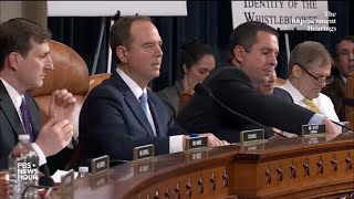 WATCH: Republicans, Democrats clash at the start of Day 2 of first impeachment hearings