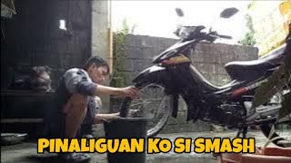 Pinaliguan ko si SMASH 😁