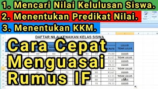 Menguasai Rumus IF pada Excel - Tutorial Lengkap untuk Pemula