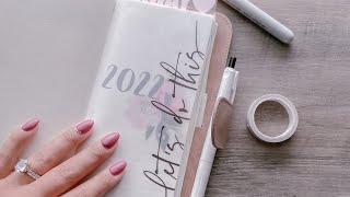 2022 Hobonichi Weeks- How to tip in vellum/dashboards