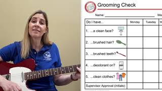 The Grooming Checklist Song - look good for school and work (ULS)  #simplesongs #specialeducation
