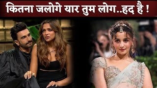 Deepika Padukone Is Jealous With Alia Bhatt, Why Ranveer Singh Hide Wedding Pictures?