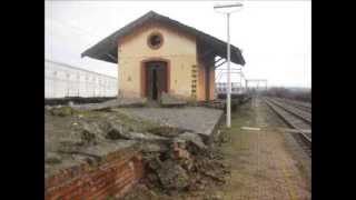 Cherasco, immagini della stazione - domenica 2 marzo 2014