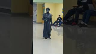 plague doctor at school