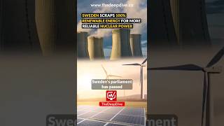 Sweden Abandons 100% Renewable Energy Target #shorts