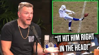 Pat McAfee Almost Killed A Guy With A Kick During An NFL Game
