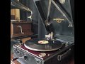 （童謡）吉井 章子・小林 八重子 ♪春が來た♪・♪どんぐりころころ♪ 78rpm. columbia model no 112 gramophone.