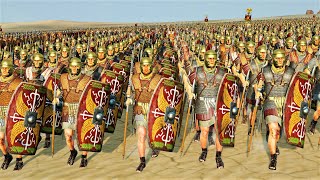 Rome Vs Parthian Empire | 25,000 Units | Cinematic Battle | Total War Rome II
