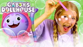 Bouncing Bubbles + More Bubble Trouble with Gabby! | GABBY'S DOLLHOUSE