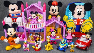 Satisfying with Unboxing Disney Mickey Mouse Deluxe Clubhouse Playset | Review Toys ASMR