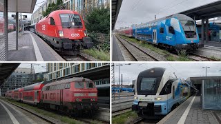 Treni a München Hauptbahnhof - Zugverkehr in München Hauptbahnhof - 11/09/2024 (Parte 2/Teil 2)