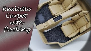 Tips and Tricks: Using flocking for realistic interior carpet