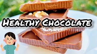 BEST Vegan Chocolate (NO SUGAR) Recipe | keto-friendly