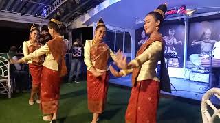 Laos Traditional Dance At Alfresco Grand