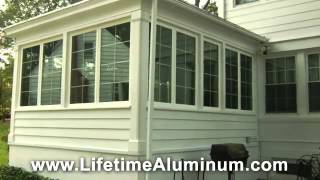 Porch Conversions with Lifetime Aluminum