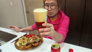 【ちゃんと晩飯】鶏飯やコロッケなどを食う【飯テロ】【飯動画】【酒動画】