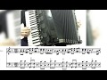 [Accordion]Pirates of the Caribbean - He's a Pirate - with score!!!