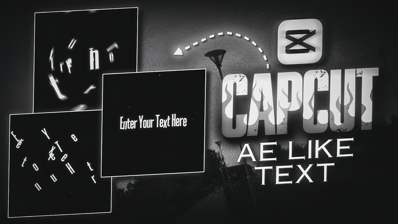 Capcut Ae Like Text Tutorial Youtube