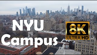 New York University | NYU | 8K Campus Drone Tour