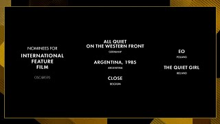 "Argentina, 1985", en carrera definitiva por el Oscar a Mejor película internacional