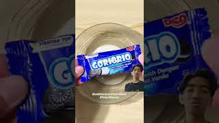 CEMILAN 2 BAHAN #oreo #jajanan #eskrim #mukbang #food #jajanan #reaction #idejualan #resepsimple