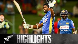Thisara Perera 140 off 74 (13 Sixes) | INNINGS HIGHLIGHTS | BLACKCAPS v Sri Lanka | 2nd ODI, 2019