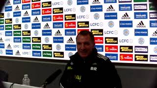 Everton v Leicester - Brendan Rodgers - Pre-Match Press Conference