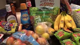 Large family grocery haul- feeding a family of 7 for $130 a week