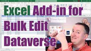 Excel add in for Dataverse for Teams