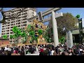 ㊗️令和4年3月20日恵美酒宮天満神社 清水屋台完成式 宮入り