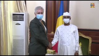 TCHAD/CANADA - Audience accordée par le PCMT à l'Ambassadeur du Canada au Tchad