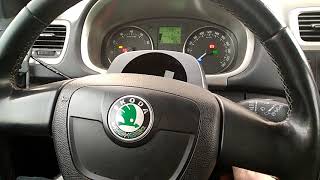 Плохой запуск skoda fabia. как будто коротит.