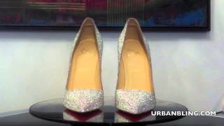 Christian Louboutin Urban Bling Pigalle 120 FULL STRASS!