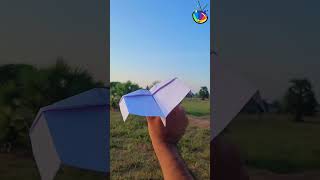 Boomerang paper airplane, Paper plane that comes back, Returning paper plane