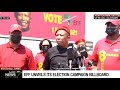 EFF leader Julius Malema reacts to DA's call for legal action against their manifesto gathering