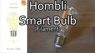 Hombli Smart Bulb Filament WLAN Glühbirne verbinden und mit der Hombli App steuern