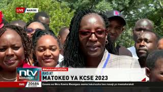 Nairobi: Walimu na wazazi wa Kenya High washerehekea matokeo ya KCSE 2023